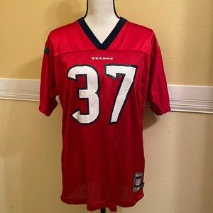 NFL Texans Players Jersey; No. 37 - Davis; Youth XL (18-20); NWOT.